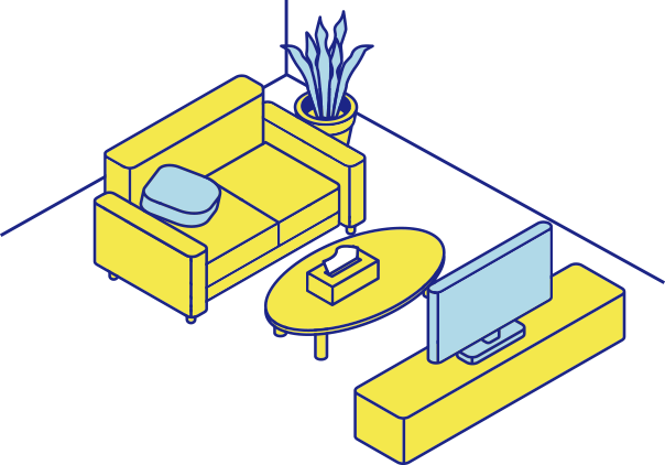 イラスト：家具・家電